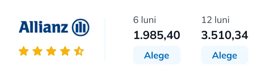 oferta asigurare allianz tiriac generalli
